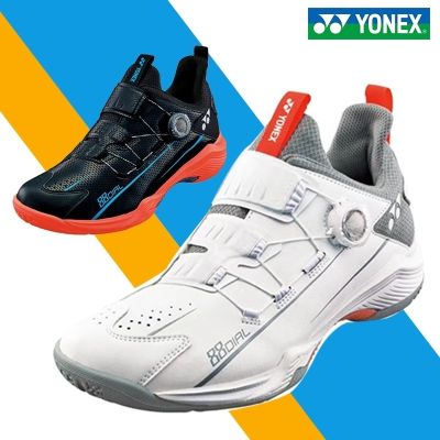 Yonex รองเท้าสำหรับทั้งหญิงและชายมืออาชีพ88D2รองเท้าแบดมินตันกันลื่นดูดซับแรงกระแทกระบายอากาศได้ดี