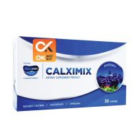 CALXIMIX (CALCIUM+MAGNESIUM+SPIRULINA) บรรจุ 30 CAP(วันหมดอายุ 3/2/2025)