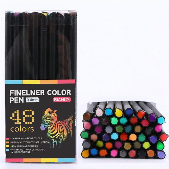 1set-multi-color-marker-pen-colorful-neutral-permanent-fineliner-markers-set-pens-for-school-office-set-ink-pen-art-supplies