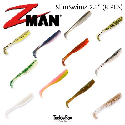 เหยื่อปลอม ปลายาง Zman SlimSwimZ 2.5” ความยาว 2.5 นิ้ว