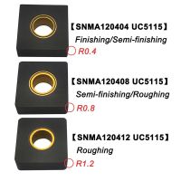 SNMA120404 SNMA120408 SNMA120412 UC5115 คาร์ไบด์แทรกเครื่องมือกลึงภายนอก Blade SNMA CNC Lathe Cutter Tools สําหรับเหล็กหล่อ