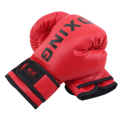 Adult Children Karate Sanda Taekwondo Boxing Fighting Gloves Hand Finger Protect Wear Resistant Boxing Gloves