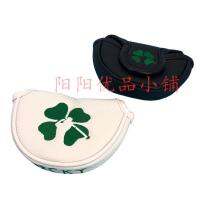 Golf putter cover new four-leaf clover one-shaped club cap cover small semi-round rod cover J.LINDEBERG DESCENTE PEARLY GATES ANEW FootJoyˉ MALBON Uniqlo