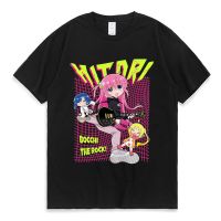 Hitori Gotou Bocchi The Rock T-Shirt Casual Loose Cotton Short Sleeves Japanese Manga Harajuku T Shirt Streetwear Anime Tshirt XS-4XL-5XL-6XL