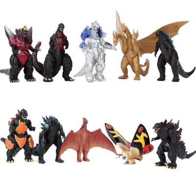 3-10Cm GodAzillas Suit Machine Triceratops Dinosaurs Gojiras Pvc Anime Action Figures Collection Model Kids Toys Birthday Gift
