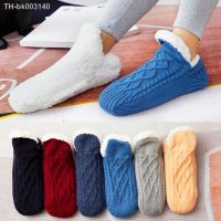 ❀☾ Winter Woolen Socks Women Thicken Warm Home Bedroom Socks Slippers Men Kids Non-slip Foot Warmer Snow Socks Calcetines Mujer