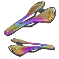 【LZ】♝❏  Sela ultraleve de fibra de carbono para MTB Road Bike Racing Saddles almofada de couro macio bicicleta acessórios de bicicleta