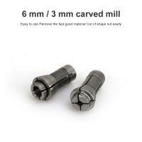 High Quality Chuck Grinding Machine Clamping Collet Engraving Chuck 3mm/6mm Replacement Parts Drill Chucks Collet Bits