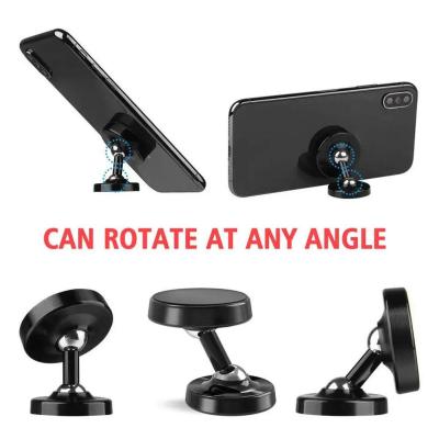 Double-sided Magnetic Phone Holder For IPhone 14 13 Samsung Dual Magnet Phone Mount Stand For Gym Kitchen Metal Surface Car Mounts