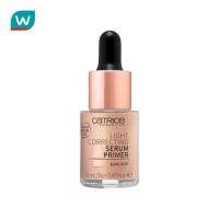 Free shipping Promotion จัดส่งฟรี Catrice คาทริซ ไลท์ คอร์เร็คติ้ง เซรั่ม ไพรม์เมอร์ 14 มล. #020 Sunlight Cash on delivery เก็บเงินปลายทาง