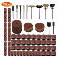 150Pcs/Set Mini Electric Drill Grinder Grinding Polishing Bit Accessories Kit for Rotary Machine Tool