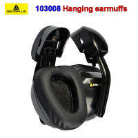 DELTA PLUS 103008 Hanging earmuffs profession Anti-noise earmuffs ABS shell Memory foam cotton Safety helmet earmuffs