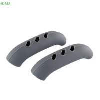 ?【Lowest price】HOMA 2pcs ซิลิโคน PAN Handle COVER ฉนวนกันความร้อนครอบคลุมหม้อหูคลิปเตาอบจับ