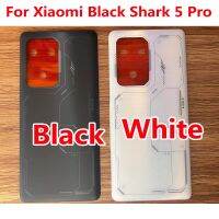 ฝาหลังฝาครอบแบตเตอรี่เหมาะสำหรับ Xiaomi Black Shark 5 Pro ของแท้เคสเคสด้านหลังพร้อมกาว