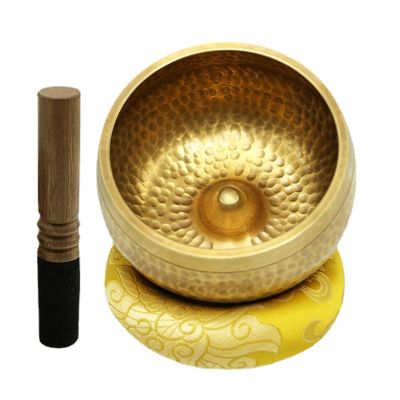 8cm Nepal Tibetan Singing Bowl Handmade Brass Sound Bowl Yoga Meditation Relaxation Mindfulness Music Bowls Buddhism Decoration