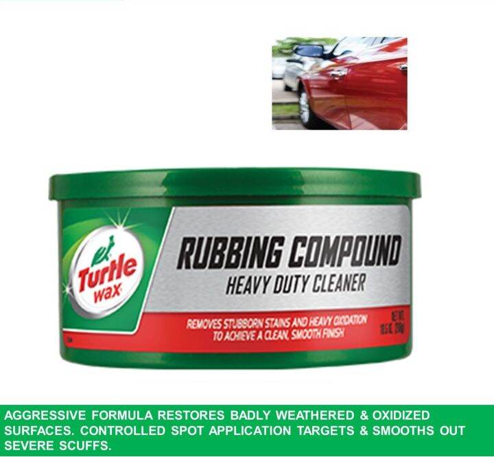 Turtle Wax Rubbing Compound T230 Lazada
