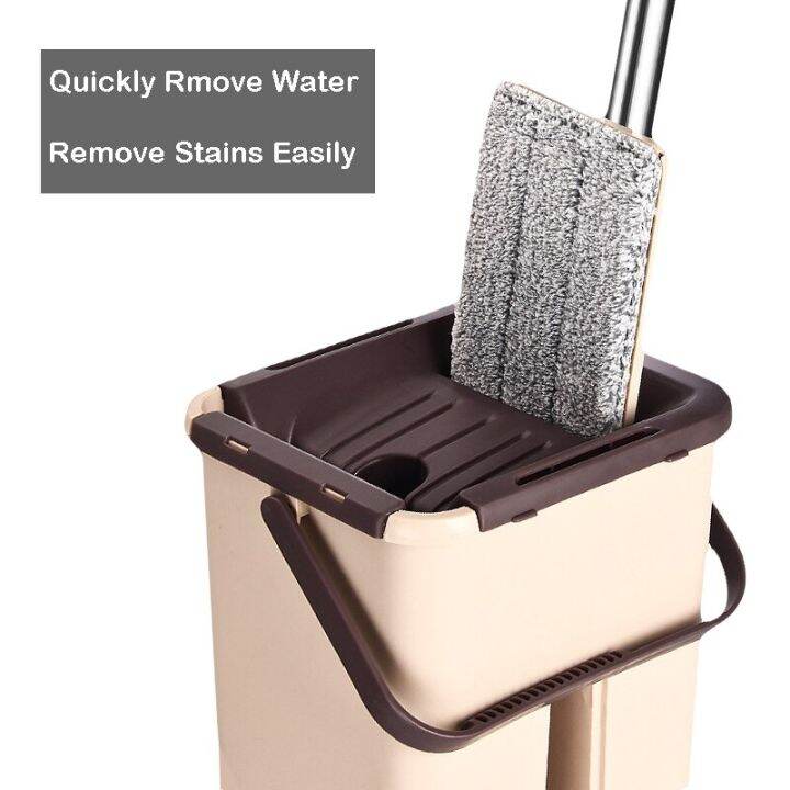 new-floor-mop-with-drainer-washing-bucket-household-easy-cleaning-tools-for-home-use-product-accessories-microfiber-cloth-tile