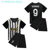 ▲ Eartha Boyle Special childrens soccer uniform shirt suit mens and womens childrens wear the national uniform thin child quick-drying jerseys