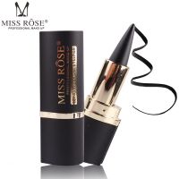 MISS ROSE Kajal Eyeliner อายไลเนอร์แท่งเจล เนื้อแมทต์ ติดทนนาน กันน้ํา เขียนขอบตาแขก