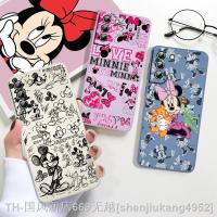 【LZ】卐  DISNEY 2022 Mickey For Samsung Galaxy S22 S21 S20 FE S10 Note 20 10 Ultra Lite Plus Liquid Soft TPU Phone Case Capa