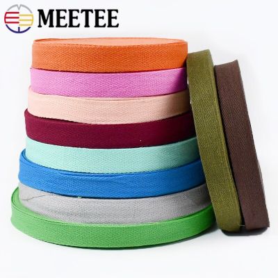 ：“{—— 10Meters Meetee 10/20Mm Cotton Weing Rion Tape Lace Trim For Bags Clothes Strap Belt DIY Fabric Crafts Sewing Accessories