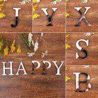 【CC】◄  Mirror English Alphabet Wall Stickers Personality 26 Letters Mural Decoration Supply