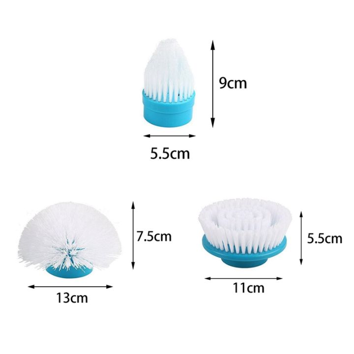 3pcs-electric-cleaning-brush-heads-tile-bathroom-kitchen-multi-purpose-uses-turbo-scrub-replaceable-brush-head-set