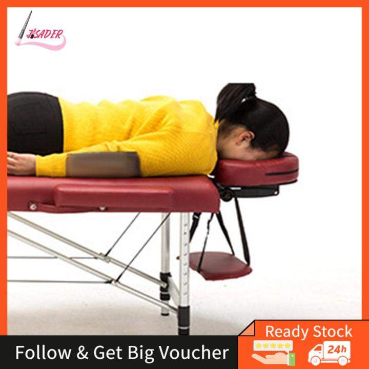 JISADER 3 in 1 Comfortable Massage Table Face Cradle Cushion for Massage Chair Bed Wine Lazada