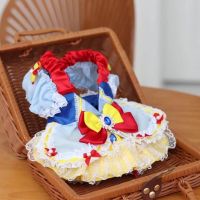 White Snow Princess Dress Dog Clothes Lolita Dogs Clothing Pet Outfits Cute Spring Summer Yorkies Yollow Girl Ropa Para Perro Dresses