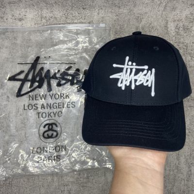 Stussy หมวกเบสบอล หมวกสตัสซี่ หมวกสตัสซี่ หมวกเบสบอล หมวกแก๊ป