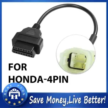 Lensent HONDA 4pin To 16pin OBD Diagnostic Cable Extension