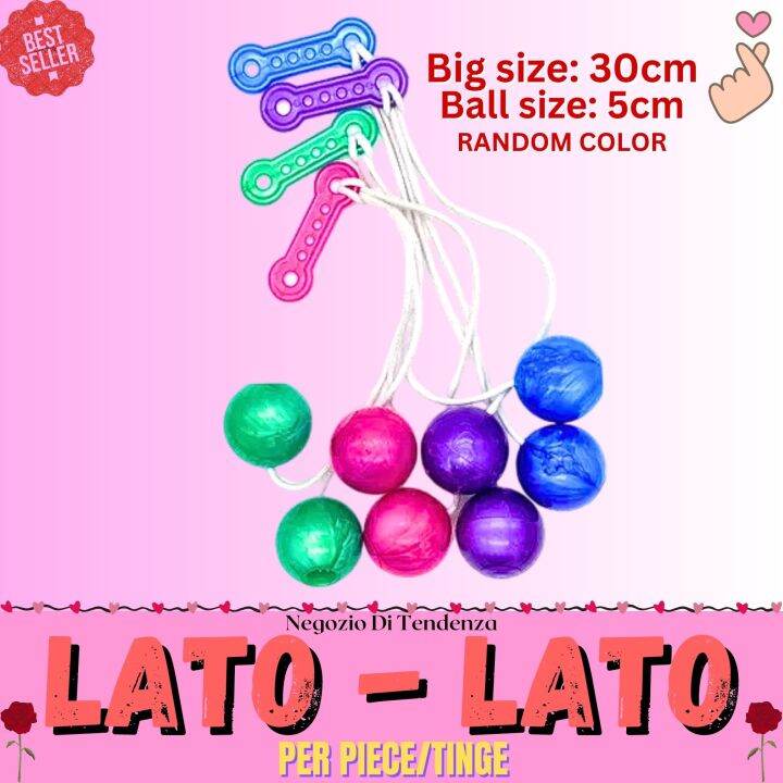 BIG SIZE LATO LATO TEK TEK sold per piece | Lootbag Fillers, Party ...