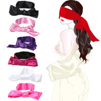 【2023】Sex Unisex Blindfold Eye Satin Sex Games Set Couple Love Cosplay Cover Band