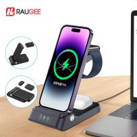 ZZOOI Wireless Charger 3 in 1 For Iphone 14 13 12 Pro Max Fast Charger Dock Station For Apple Watch 8 7 Ultra Chargers Stand Foldable