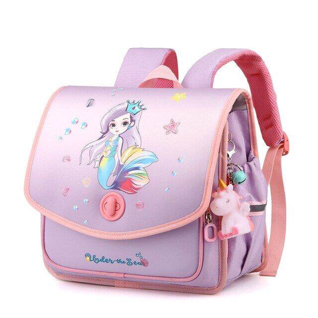 2022-new-kids-cartoon-school-bag-for-girls-primary-backpacks-grades-1-3-primary-student-children-waterproof-hasp-schoolbag