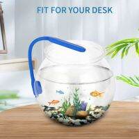 ปลาพลาสติกชามรอบ Aquarium ใส Keeper Fishbowl One-ชิ้น Shatterproof Starter Kit