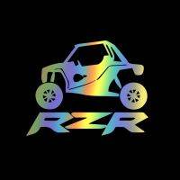 【cw】 Colorful RZR Car Sticker Fun Vinyl Car Styling Car Sticker Decals Decor !