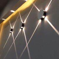 Modern minimalist creative LED square wall lamp wash wall bar KTV background wall decoration beam lamp