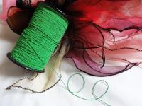 【YD】 500m/roll Stretch Elastic Cord-0.5mm  Rope Beading Cords-Sewing String Garment Accessory