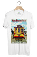 BP127 เสื้อยืด Retro City : San Francisco