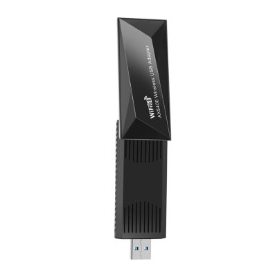 Yeqinhuia อินเตอร์เฟซ Usb3.0ตัวแปลงเครือข่ายการเข้ารหัสหลายแบบตัวแปลงเครือข่ายความเร็วสูง Wifi 6e อะแดปเตอร์ Usb 5400Mbps สามแชนแนลปลอดภัยและเสถียรไดรเวอร์การเชื่อมต่อ