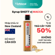 SHOTT Syrup - Macadamia Nut Flavor - 1L Bottle