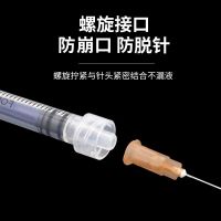 Spiral inlet head Disposable threaded mouth 1ml needle tube 5ml syringe Needle inlet head for injection