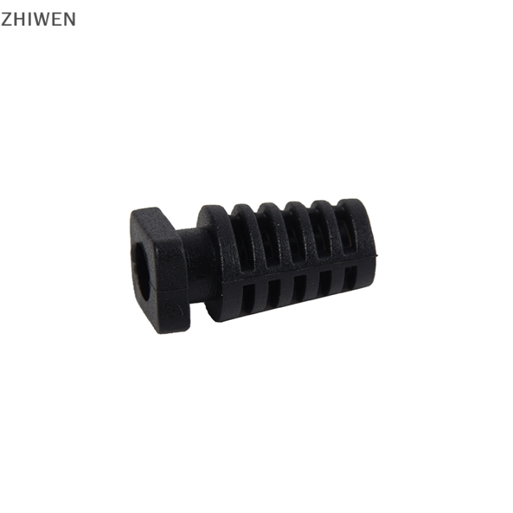 zhiwen-10ชิ้นขั้วต่อมสายเคเบิลยางบรรเทาความเครียดปลอกสายไฟสำหรับเครื่องมือไฟฟ้าที่ชาร์จโทรศัพท์มือถือ