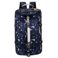 Large Beach Bag Combo Waterproof Backpack Women Swimming Gym Bag with Shoe Pouch Large Travel Swim Duffle Travel Bag