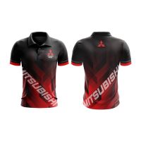 MOTOSHIRT MITSUBISHI MIT-A01-22 เสื้อคอปกแขนสั้น