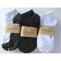 Spot parcel post wholesale 12 pairs of dozen socksZaza nd ankle socks authentic Thai work 10001