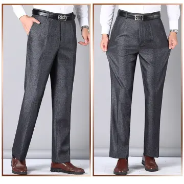 Quần âu nam Hàn Quốc quần tây nam đen dáng ôm vải co giãn không nhăn Cao  Cấp | Lazada.vn