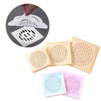 Floor Drain Sticker Disposable Bathroom Sewer Outfall Sink Drain Hair Strainer Stopper Filter Kitchen Anti-Blocking Strainer Dishracks Sink accessorie