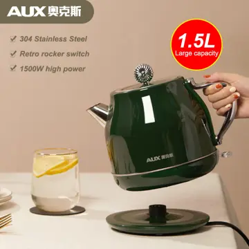 1.5L Classical Retro Electric Kettle with 304 Stainless Steel - China